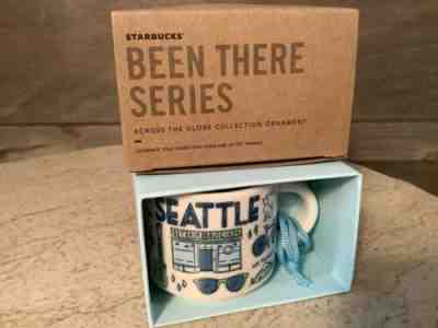 Starbucks Been There Series Ornament Seattle 2 oz Demi Cup NEW IN BOX  - Sold on eBay Jan, 2nd 2020 for $19.79