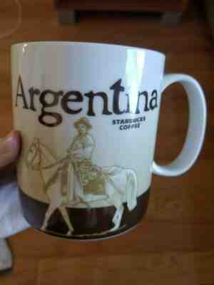 Starbucks Argentina Global Icon Mug 2011 Collector Series 16 oz Coffee Cup  - Sold on eBay Jan, 2nd 2020 for $40.00