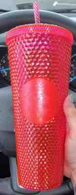 Starbucks Holiday 2019 Tumbler - Hot Pink - Sold on eBay Jan, 2nd 2020 for $25.00