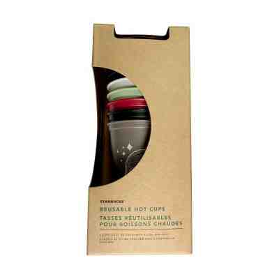 Starbucks Reusable Hot Cup Collection - Pack of 6 (Halloween, 2019) - Sold on eBay Jan, 2nd 2020 for $19.95