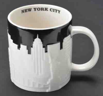 Starbucks 2012 Collectors Series New York City Mug Skyline Relief NEW - Sold on eBay Jan, 2nd 2020 for $24.99