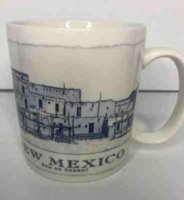 Starbucks State Of New Mexico Coffee Mug 2008 Architecture Series 18 Oz. - Sold on eBay Jan, 2nd 2020 for $17.39