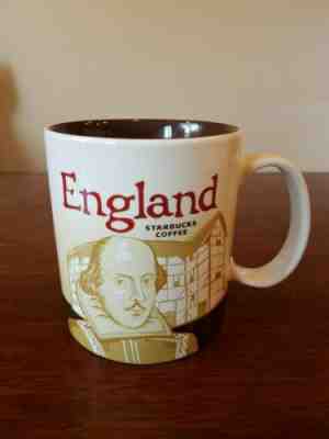 Starbucks Global Icon England UK Collector Series Coffee Mug 2014 16 oz - Sold on eBay Jan, 2nd 2020 for $24.99
