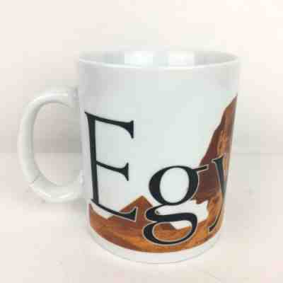 Starbucks Egypt 2009 City Mug Coffee Pyramids Sphinx Reglued Collector Series - Sold on eBay Jan, 2nd 2020 for $45.00