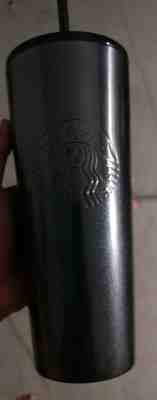 Starbucks 2019 Christmas Gradient Frosted Black Glitter Tumbler Venti 24oz - Sold on eBay Jan, 2nd 2020 for $30.00