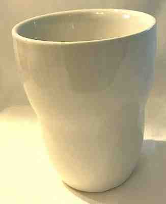 Starbucks Aida 8 oz White Curvy Insulated No Handles Mug Cup 2008 - Sold on eBay Jan, 2nd 2020 for $18.99