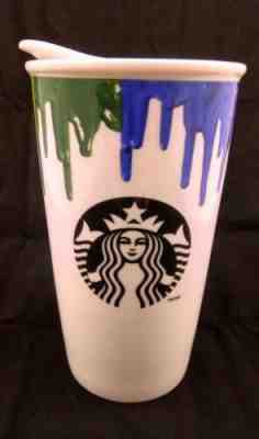 Starbucks Rainbow Drip 2014 Band Of Outsiders Ceramic Tumbler - Sold on eBay Jan, 2nd 2020 for $36.00