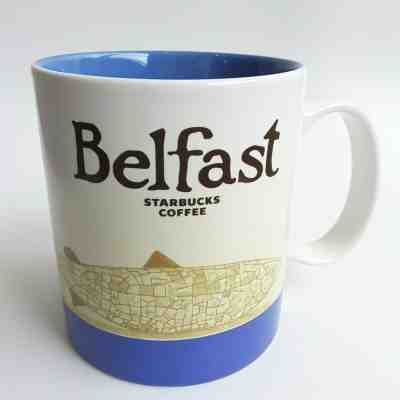 Original Starbucks City Mug 16 oz Global icon city BELFAST, Northern Ireland - Sold on eBay Jan, 2nd 2020 for $18.00