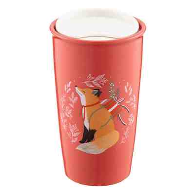 STARBUCKS 2019 Taiwan Christmas Mug DW HOLIDAY FOX MUG 12OZ - Sold on eBay Jan, 2nd 2020 for $30.00