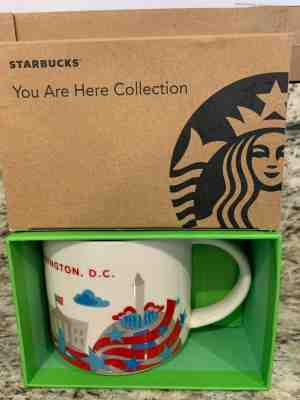 Starbucks Washington DC You Are Here 14 oz Coffee Mug - Sold on eBay Jan, 2nd 2020 for $15.00