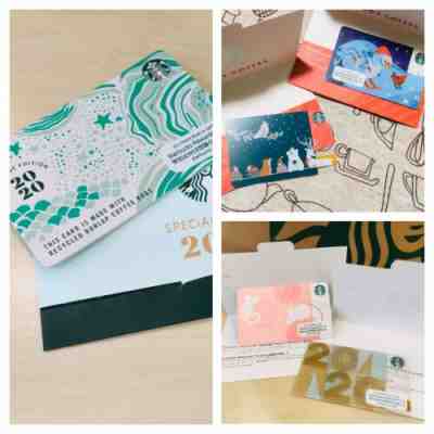 Japan Starbucks Gift Cards Set - Sold on eBay Jan, 2nd 2020 for $40.00