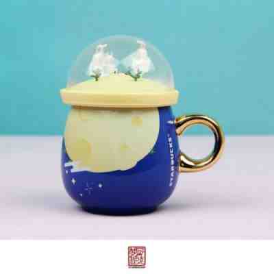 New Starbucks 2018 China Mid Autumn Day Moon Exploration 11oz Mug - Sold on eBay Jan, 2nd 2020 for $35.00