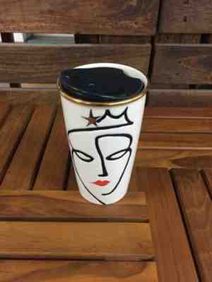Starbucks 2015 Anniversary Mermaid Siren Crown Ceramic Tumbler Untouched  - Sold on eBay Jan, 2nd 2020 for $32.99