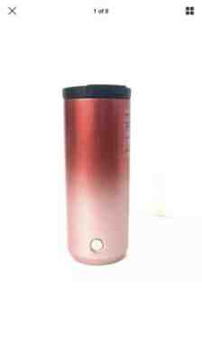 2019 Starbucks Vacuum Insulated Stainless Tumbler Rose Gold Ombre Shimmer 12 oz - Sold on eBay Jan, 1st 2020 for $19.99