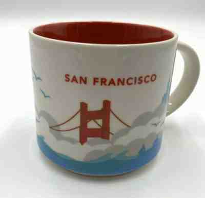 Starbucks You are Here San Francisco Golden Gate 2014 Coffee Mug Cup 14oz New - Sold on eBay Jan, 1st 2020 for $15.70
