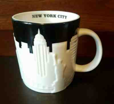 Starbucks 3D New York City 2012 Collector Series Relief Coffee Tea Mug 16oz Taxi - Sold on eBay Jan, 1st 2020 for $16.95