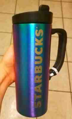 RARE Starbucks IRIDESCENT MERMAID Stainless Hot Cold Cup 16 oz Holo Unicorn HTF! - Sold on eBay Jan, 1st 2020 for $125.00