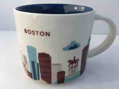 Starbucks BOSTON - You Are Here Series - 14 oz Mug - Mint Condition / No Box - Sold on eBay Jan, 1st 2020 for $24.95