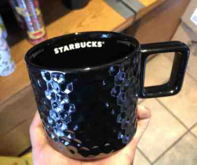 Starbucks 2019 Ceramic Mug Shiny Black Limited Edition 12 Oz - Sold on eBay Jan, 1st 2020 for $16.99