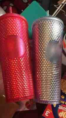 Starbucks Cheistmas 2019 Limited Edition Studded Tumbler Cup - - Sold on eBay Jan, 1st 2020 for $37.00