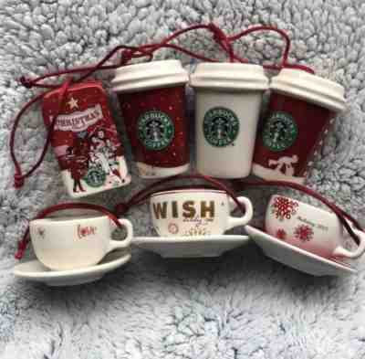 Starbucks Christmas Ornaments Lot - Sold on eBay Jan, 1st 2020 for $59.99