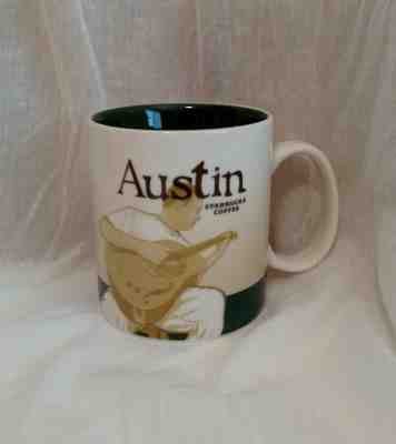 Starbucks Global Icon Austin Texas Collector Series Coffee Mug 2012 16 oz - Sold on eBay Jan, 1st 2020 for $22.95