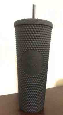 Brand New Starbucks 2019 Matte Black Studded Halloween Limited Edition Tumbler - Sold on eBay Jan, 1st 2020 for $90.00