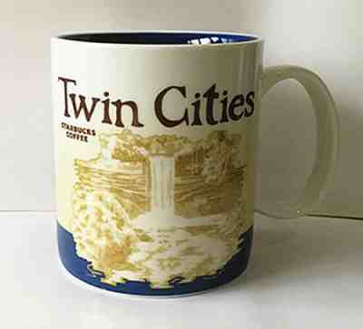 Starbucks Mug Coffee Cup Twin Cities City Collector Series 16 oz - Sold on eBay Jan, 1st 2020 for $24.50