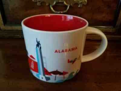 STARBUCKS "You Are Here" Collection / ALABAMA / RETIRED / City Mug - Mint Cond - Sold on eBay Jan, 1st 2020 for $20.90