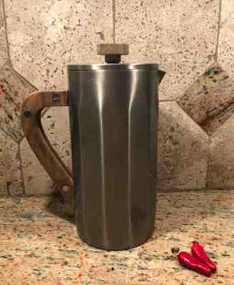 Starbucks Insulated Stainless Steel Coffee French Press with Walnut Handle 34 oz - Sold on eBay Jan, 1st 2020 for $19.99