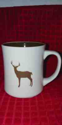Starbucks Mug Deer Stag Buck Elk Antlers Hunter 12oz Coffee Cup Embossed 2008  - Sold on eBay Jan, 1st 2020 for $29.99