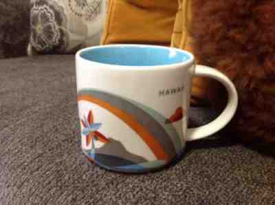 Starbucks 14 Oz You are Here Collectors Series Coffee Mug Hawaii 2014 - Sold on eBay Jan, 1st 2020 for $19.95