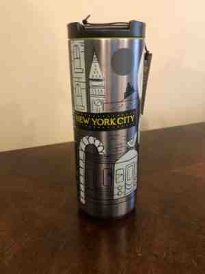 Starbucks 2019 New York City Collection Stainless Steel Tumbler Travel Mug 16oz - Sold on eBay Jan, 1st 2020 for $28.00