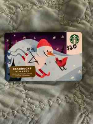$20 Starbucks Gift Card Sent By U.S. Mail - Sold on eBay Jan, 1st 2020 for $15.00