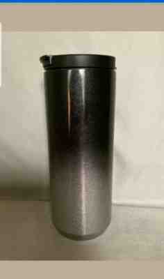 Starbucks Gradient Silver Glitter To Black Stainless Steel Tumbler 12 Oz 2019. - Sold on eBay Jan, 1st 2020 for $25.00