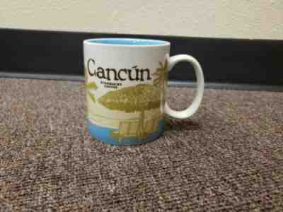 STARBUCKS CANCUN Coffee Mug 2014 Global Icon Collector Series 16oz Free Shipping - Sold on eBay Jan, 1st 2020 for $24.95