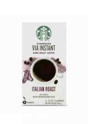 starbucks via ready instant 104 single packets Italian Roast + Star rewards - Sold on eBay Jan, 1st 2020 for $59.99