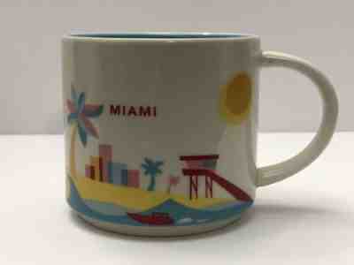STARBUCKS “You are Here” Miami Mug  2014 - Sold on eBay Jan, 1st 2020 for $15.00