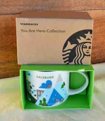 2017 Starbucks Green & Blue SALZBURG 14 fl.oz Coffee Mug Orig Box & Label Unused - Sold on eBay Jan, 1st 2020 for $29.99