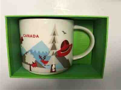Starbucks You Are Hear Collection CANADA 14oz. Coffee Mug - Sold on eBay Jan, 1st 2020 for $29.95