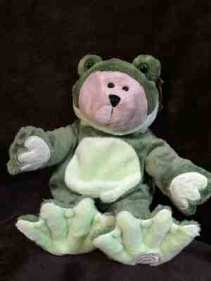 Starbucks Bearista Bear Frog Costume Halloween Conservation 39th edition - Sold on eBay Jan, 1st 2020 for $19.99