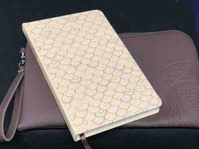 STARBUCKS INDONESIA 2020 SIREN SCALES PLANNER W/ ZIPPER POUCH NEW US SELLER