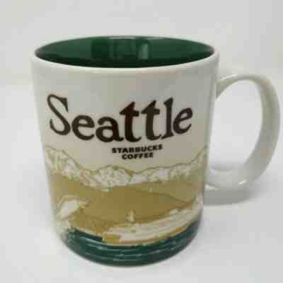 Starbucks 2012 Seattle Global Icon Collector Series Coffee Mug 16 Fl Oz Cup - Sold on eBay Dec, 31st 2019 for $30.00