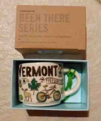 STARBUCKS VERMONT BEEN THERE SERIES ORNAMENT 2 OZ MUG...NEW IN BOX - Sold on eBay Dec, 31st 2019 for $29.99