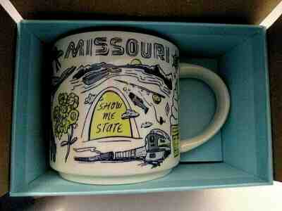 Starbucks "Been There" Missouri Coffee Mug, Show Me State, Table Rock  14 Oz,NIB - Sold on eBay Dec, 31st 2019 for $28.00