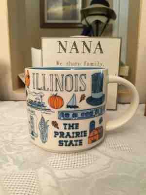 Starbucks 14oz Mug “Been There Series” Across The Globe Collection Illinois NIB - Sold on eBay Dec, 31st 2019 for $29.99