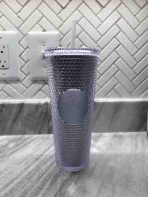 Starbucks Bling Platinum Studded Cold Cup Tumbler 24oz - Holiday 2019 - Silver - Sold on eBay Dec, 31st 2019 for $20.50