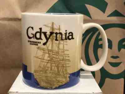 Starbucks Coffee Mug - GDYNIA -Global City Icon Series 16 Oz NIB - Sold on eBay Dec, 31st 2019 for $29.90
