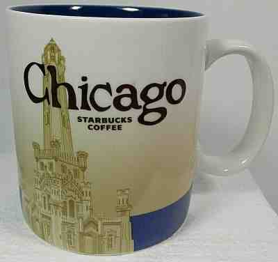 Starbucks Coffee Collector Series Chicago Mug - Sold on eBay Dec, 31st 2019 for $19.95