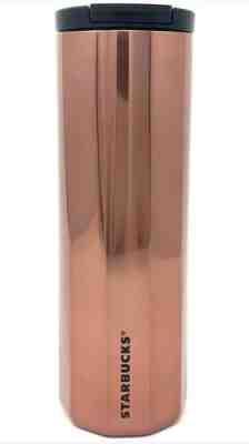 NWT Starbucks Vacuum Insulated Stainless Steel Traveler Tumbler 16 Oz Rose Gold - Sold on eBay Dec, 31st 2019 for $29.75